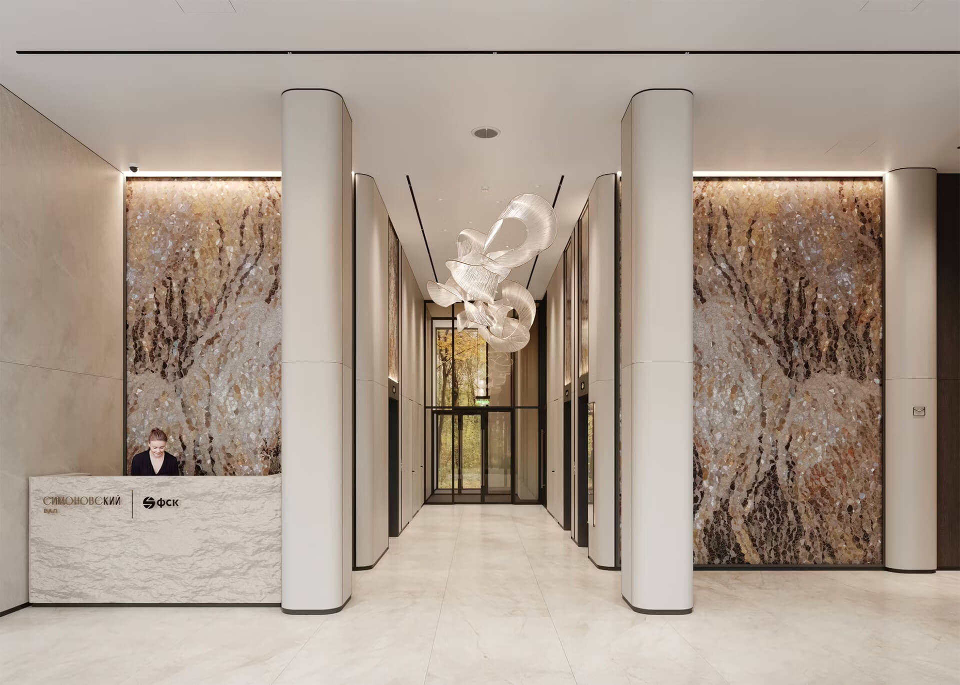 Лобби ЖК «Симоновский Вал»